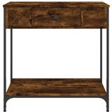  Konzolni stol boja hrasta 75 x 34,5 x 75 cm konstruirano drvo | shoptok.hr