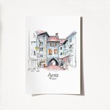 Wallity Poster Annecy Francuska-2031, 29,7x42 cm | Eponuda.ba
