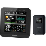 Sencor Meteostanica sa LCD displejem u boji i budilnikom 3xAAA + 2x AA crna | Eponuda.com