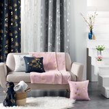 douceur d'intérieur Tamno plava/u zlatnoj boji zavjesa 140x260 cm Bloomy – | shoptok.hr