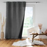 Douceur d intérieur Antracitno siva akustična zavesa 140x260 cm Jupiter – | Shoptok.si