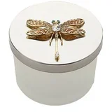 Sophia - Kutijica za nakit - Sophia, Dragonfly, Yellow & Gold