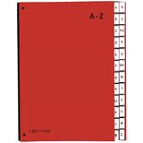Pagna namizna mapa Color, DIN A4, A - Ž, 24 predelkov, rdeča, (21651603) | Shoptok.si