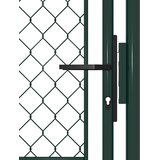  Vrtna vrata Čelik 100x125 cm Zelena | shoptok.hr