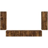  Set omare za televizijo na steni 4 pcs Dimljeni oreh - - Rjava - 57.98 - 29,5 x 31 x 100 cm - 2025-vidaXL-Uvoz_2 | Shoptok.si