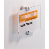 Durable Informacijske kartice Crystal 4821 - 148 x 105 mm | Shoptok.si