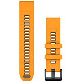 Garmin remen za sat QuickFit 22 mm, Spark Orange / grafitni silikon | shoptok.hr