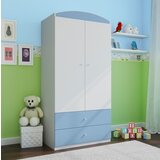 HAPPYKIDS GARDEROBNA OMARA DREAMY (VE BARV)-Modra Cene