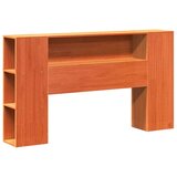 vidaXL okvir kreveta bez madraca voštano smeđi 140x190 cm od borovine | shoptok.hr