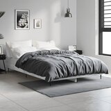  Okvir kreveta boja betona 120x190 cm od konstruiranog drva | Eponuda.ba