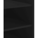  Noćni ormarić crni 45 x 50 x 50 cm od konstruiranog drva | Eponuda.com