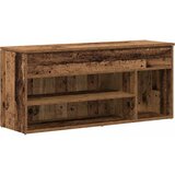  Klupa za cipele boja staro drvo 102x30,5x45cm konstruirano drvo | Eponuda.com