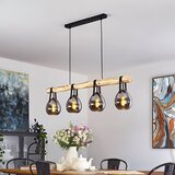 Toolight Viseća lampa APP1775-4CP WOOD GREY | shoptok.hr