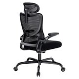 Huanuo MSOC10 ergonomska uredska stolica črna s 3D naslonima za roke Slike
