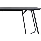 Venture Home Petra pravokutni blagovaonski stol 190 × 90 cm, crni | shoptok.hr