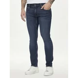 Guess Jeans hlače M4YAN1 D5DI2 Modra Skinny Fit
