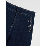 Sinsay Wide leg traperice s ukrasnim gumbima | shoptok.hr