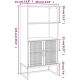  Visoka komoda 60 x 35 x 125 cm od konstruiranog drva | Eponuda.com