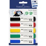Faber-Castell set flomastera/markera za tekstil basic col. 5/1 159520 Cene