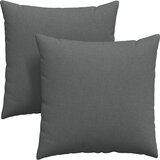  Jastučići za sofu 2 pcs Tamno siva 80 x 80 cm tkanina | shoptok.hr