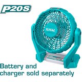 Total akumulatorski ventilator 18cm / 7"/ P20S (brez baterije) (TFALI2007) | Shoptok.si