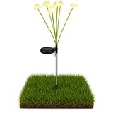  Solarna vrtna lampa s ukrasnim gljivama 70cm | Shoptok.si
