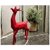 Aberto Design dekorativna figura CY0659, 17x7x29 cm, crvena Cene