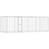  Kavez za pse Srebrno 600 x 200 x 200 cm Cinkani čelik | Eponuda.ba