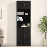  Ormar za Zid Crni hrast 70 x 42.5 x 40 cm Konstruirano drvo | shoptok.hr
