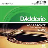 Daddario EZ890 9-45 žice za akustičnu gitaru Daddario EZ890 9-45 žice za akustičnu gitaru Slike