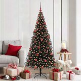  Božićno drvce Crna 180 cm PVC | shoptok.hr