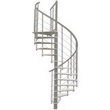 Minka spiralne stepenice - fusion siva bela 140 cm Cene
