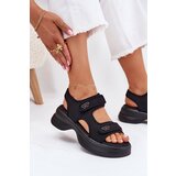EVENTO Women's Sandals With Golden Details Black Luvira | Shoptok.si