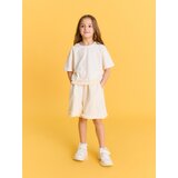 Sinsay Šorc od frotira s ukrasnim volanima | shoptok.hr