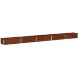  Povišeni vrtni krevet Rđa 400 x 40 x 24 cm corton | shoptok.hr