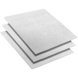 Mozaična ogledalo pločica 3 pcs Srebrno 30 x 30 cm Stakl | shoptok.hr