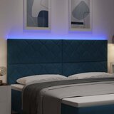  LED glava kreveta Tamno plava 200 cm Baršun | Eponuda.com