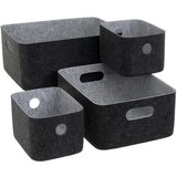 Casa Selección Tekstilne košare v kompletu 4 ks 36x27x16 cm – | Shoptok.si