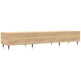 Maison Chic TV omarica - TV stojalo - Televizijska omarica sonoma hrast 150x36x30 cm inženirski les, (21701188) Cene