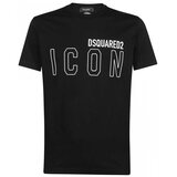 Dsquared Majice s kratkimi rokavi S79GC0063S23009980 Črna Cene