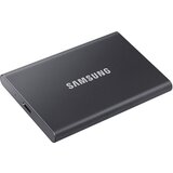 Samsung SSD 500GB Type-C USB 3.2 Gen2 V-NAND UASP, T7, siv | Shoptok.si