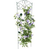  Vrtna Ograda Rešetkasti 3 pcs Zelena 112 x 40 cm Čelik | shoptok.hr