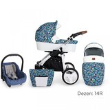 Kunert Kolica za bebe Rotax beli ram set 2u1 | Eponuda.com