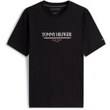 Tommy Hilfiger Majica mornarska / živo rdeča / črna / bela Cene