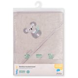 BabyOno ručnik bambus 100x100 cm, Koala, siva | shoptok.hr