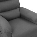  Naslonjač od tkanine svjetlosivi | shoptok.hr