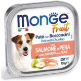 Monge vlažna hrana za pse losos&kruska 100g Cene