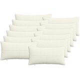 Presvlaka za jastuk 12 pcs ALMELO Krem 40 x 80 cm Kord | shoptok.hr