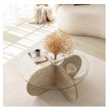 Hanah home sto za dnevnu sobu bubble transparent | ePonuda.com