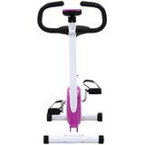 vidaXL bicikl za vježbanje s remenom za otpor ljubičasti | shoptok.hr